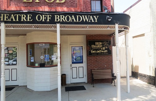 Picture of The Little Theatre off Broadway in Grove City, Ohio that Utmost restored