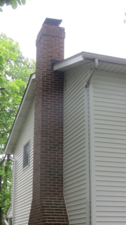 After chimney repair picture