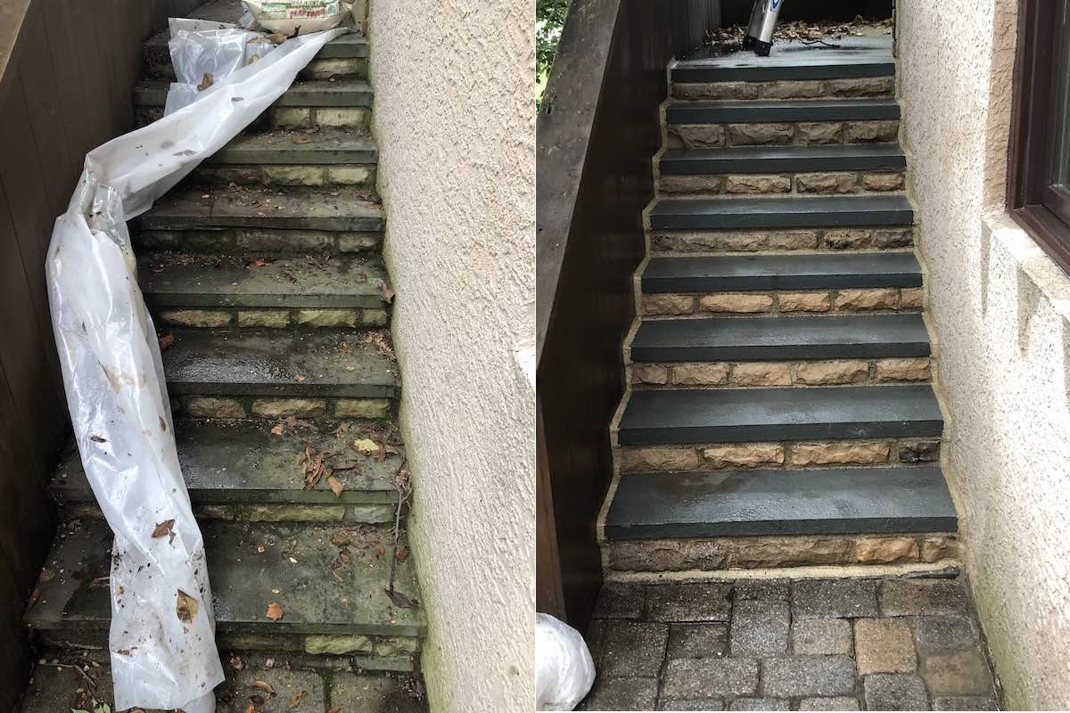 Stone Steps Repair