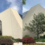EIFS Repair and painting using Sherwin Williams Conflex elastomeric paint or decorative waterproofingBefore and After pictures