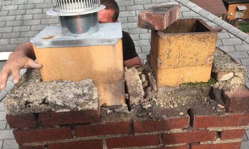 Chimney Reconstruction Picture
